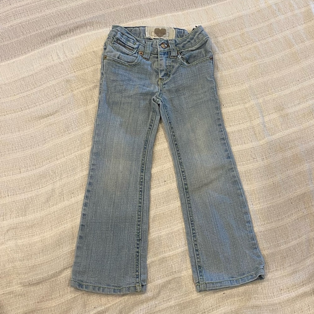 Baby Buns Sky Blue Kids Jeans Size 4T